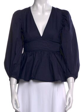 Staud v neck blouse